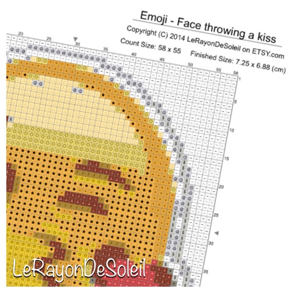 Modern Cross Stitch Pattern Face Smiley Throwing A Kiss Iphone Etsy Modern Cross Stitch Pattern Face Smiley Throwing A Kiss Iphone Etsy