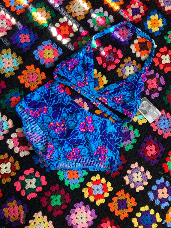 Vintage 90s De La Mer Deadstock Psychedelic Pink B