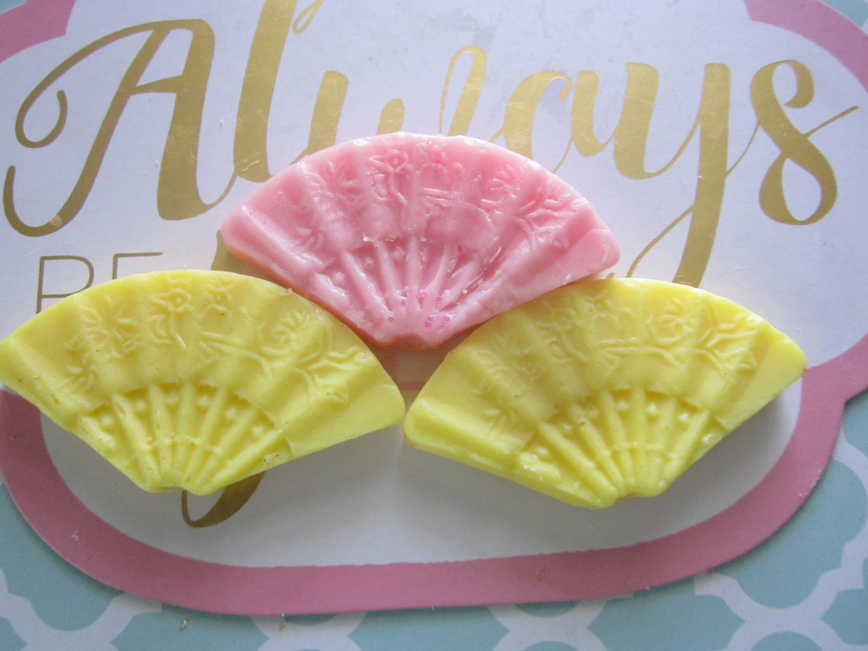 Scented Wax Melts Wax Tarts Fancy Shaped Fans Wax Tarts Etsy