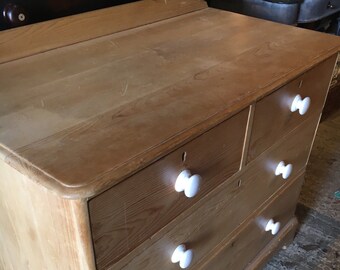 pine baby changing unit