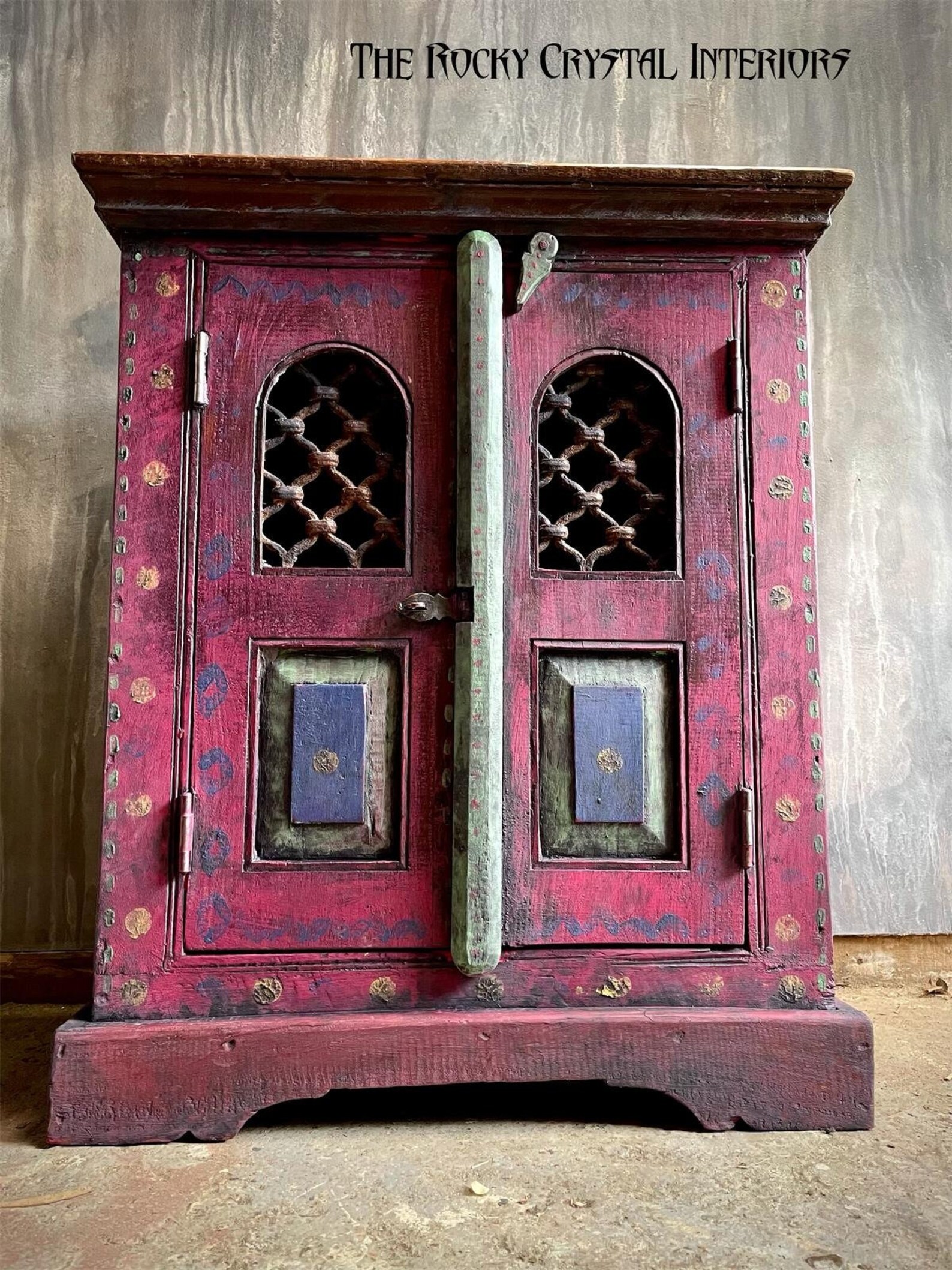 MEXICAN PINE original painted black farmhouse country Etsy