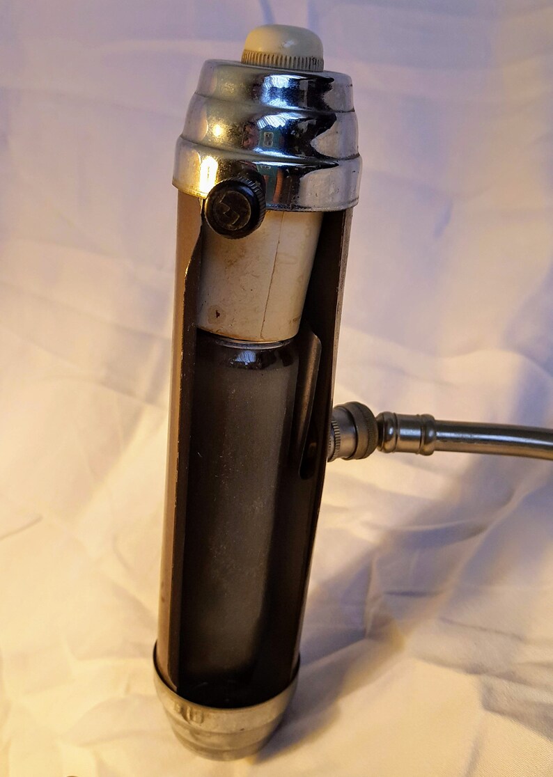 Electrial Banker Industrial student desk lamp brown brass adjustsble heights swivel all directions VTG piano light