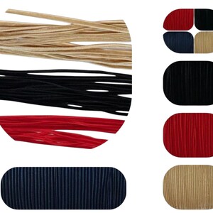 Dubbelzijdig luxe fluwelen lint 3 mm 1/8 inch 33 prachtige kleuren