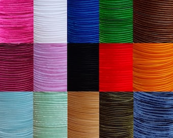 Luxus Samtband 3mm 59 Farben