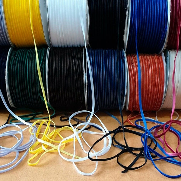 5mm (3/16 Inch) Premium Quality Velvet Ribbon Choice of 45 Colours 1 Metre 3 Metres 5 Metres 10 Metres