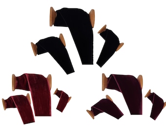 Double Face Luxury Velvet Ribbon 38mm 1-1/2 Inch