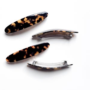 Vintage Tortoise Shell Barrette - Etsy