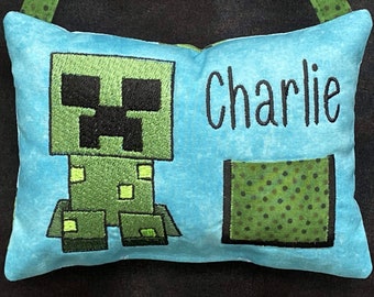 minecraft sequin pillow