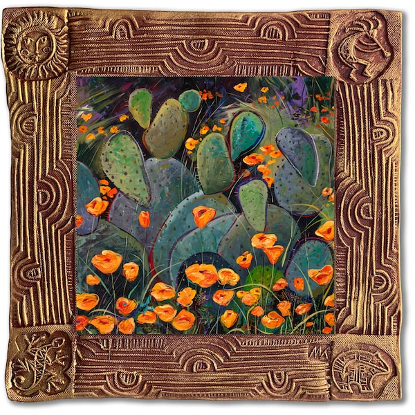 Wüstenmohnblumen/qm