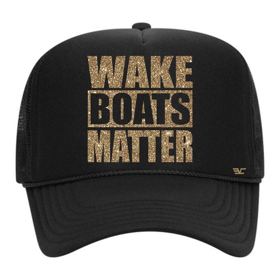 River Hats Lake Hat Summertime Trucker Hat Wakeboat Wake Boat Wake Surf 