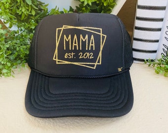 MAMA Trucker Hat | MAMA Hat | Mom Hat | Mother | Mama Life Hat | MOMLIFE hat | Mom trucker hat