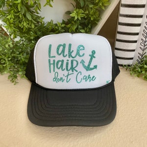 Lake Hats | Lake Hair Don&#39;t Care | Summer Hat