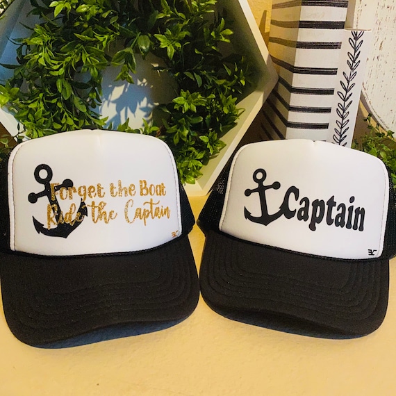 Summer Hat Boat Hats Ride the Captain Trucker Hat River Girl Lake