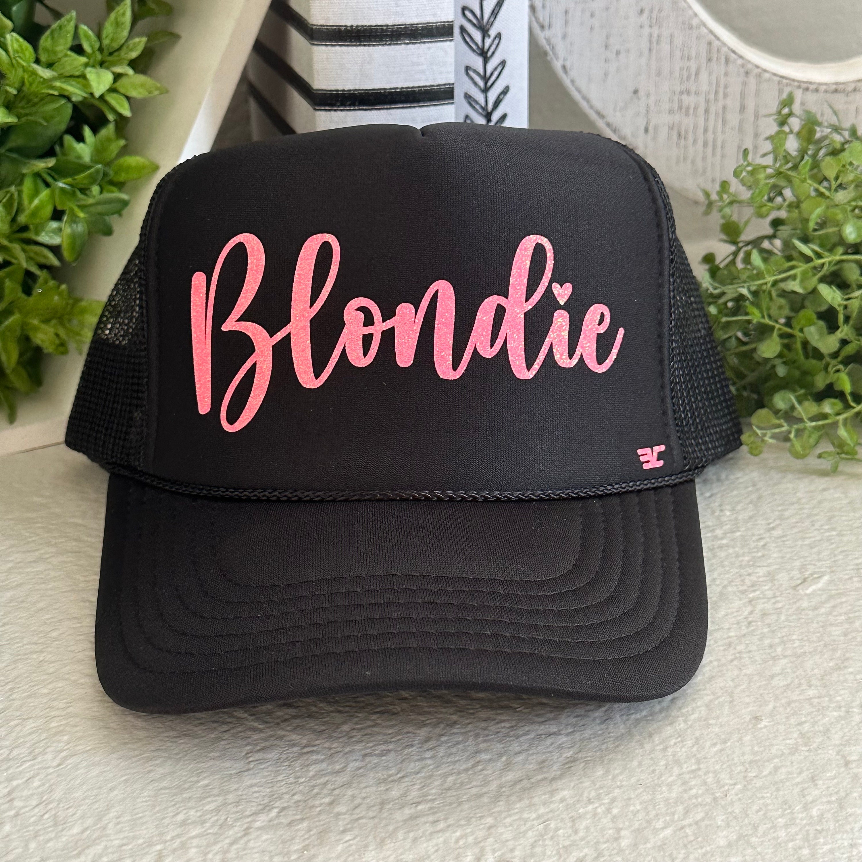 Barbie Glam Trucker Hat – Black Glitter Custom il_fullxfull.5761179685_afcm.jpg main image 3