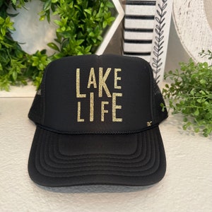 Lake Hat | Lake Life Hats | Summer | Summertime Trucker Hat