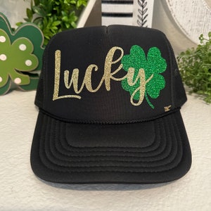 St. Patricks Day Hat | St. Pattys Day | Lucky | Good Luck | 4 Leaf Clover | Pinch Me