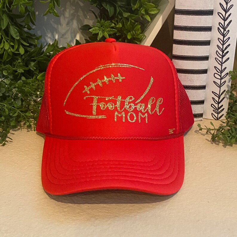Sports Mama Hat Football Mom Hats Etsy