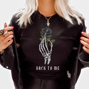 The Rose Back to Me Shirt, Dual Album Black Rose Gift, Kpop Concert Merch, K-pop Shirt, Woosung, Dojoon, Hajoon, Jaehyeong, K-Rock Tshirt