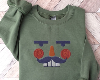Embroidered Nutcracker Sweatshirt, Nutcracker Mom, Nutcracker Era, Winter Pullover Sweater, Christmas Sweatshirt, Nutcracker Embroidered