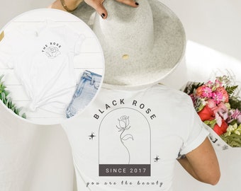 The Rose Shirt, Black Rose Gift, Kpop Concert Merch, K-pop Shirt, Woosung, Dojoon, Hajoon, Jaehyeong, Korean Rock Crewneck, K-Rock Tshirt