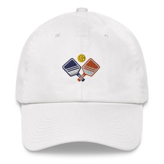 Pickleball Dad Hat for Men, Pickleball Lover Gift, Embroidered Pickle Ball Baseball Cap, Premium Adjustable Hat, Gift for Him