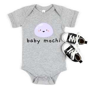 Baby Mochi romper, Jimin Baby romper, ARMY Baby Bodysuit, Kawaii Baby Clothes, Asian Baby Clothes, Kpop Baby romper, New Baby Gift, K-pop