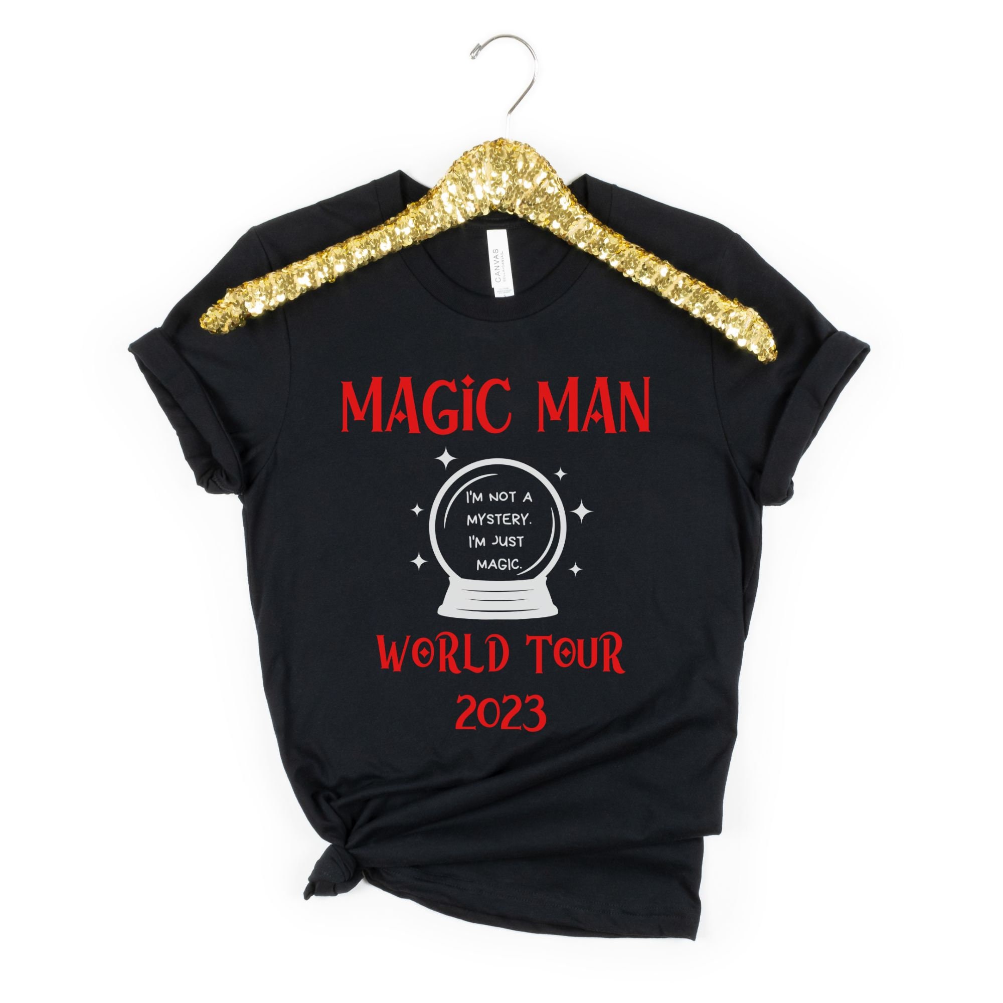 Jackson Wang Magic Man Tour T-shirt (White）