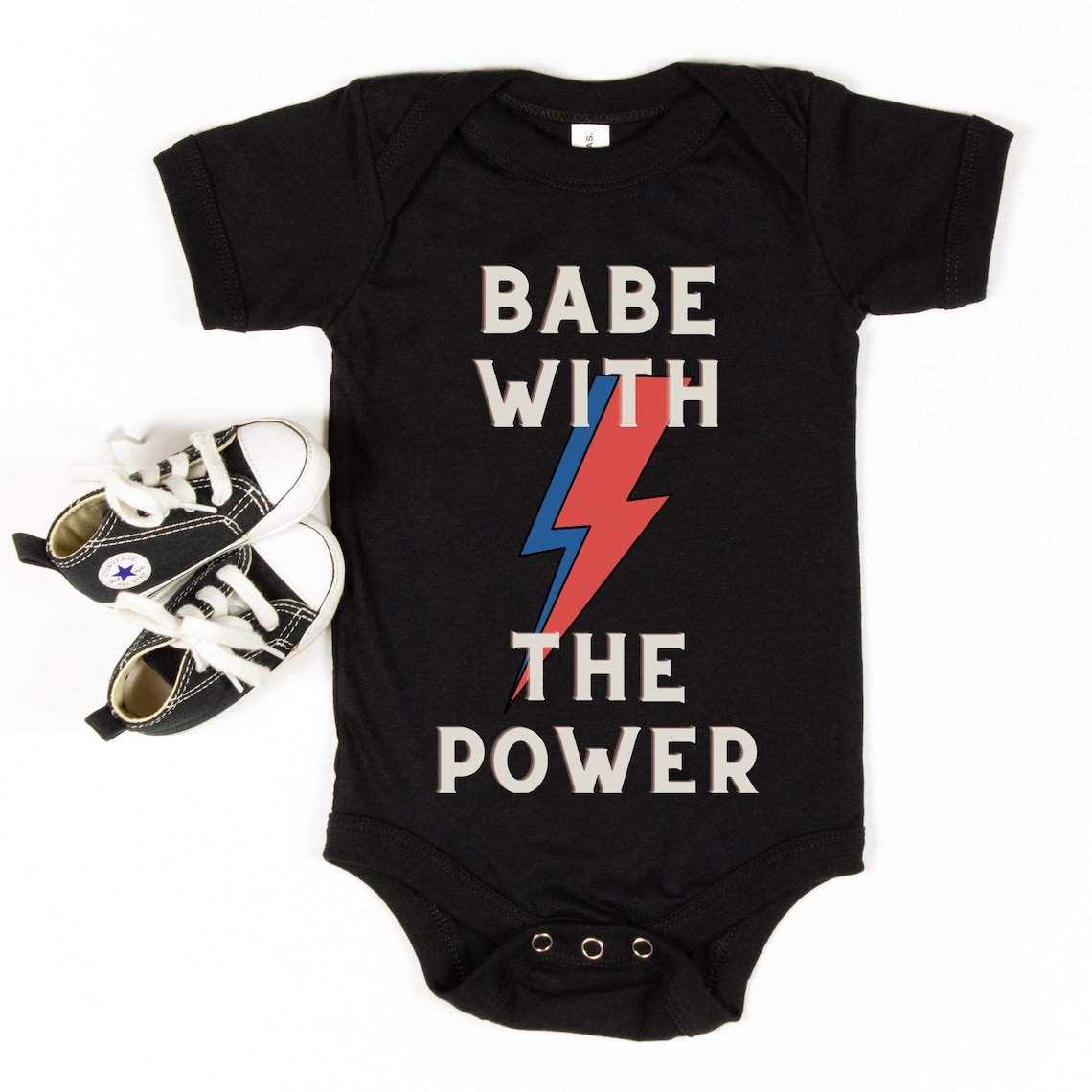 Babe With the Power Baby Onesie Labyrinth Baby Onesie Etsy UK