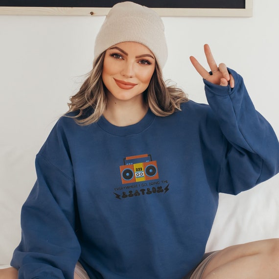 Beatbox Embroidered Sweatshirt, Kpop Embroidery, Nctzens