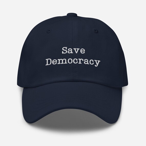 Save Democracy Hat, Voting Baseball Cap, Democrat Gift, Harris Walz 2024, Kamala Harris Hat, Liberal, Progressive Not Going Back Rally Hat
