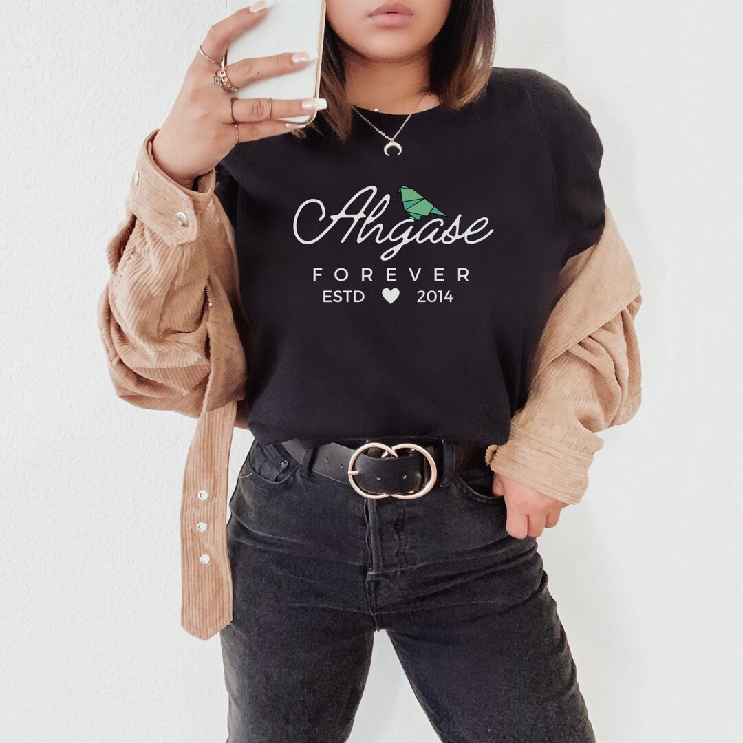 Ahgase Shirt, Ahgase Forever T-shirt, K-pop Clothing, Kpop