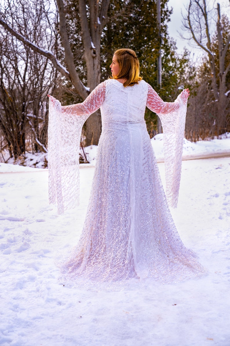 Elven Queen Bridal Gown image 6
