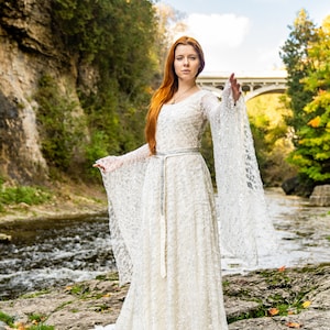 Elven Queen Bridal Gown image 3