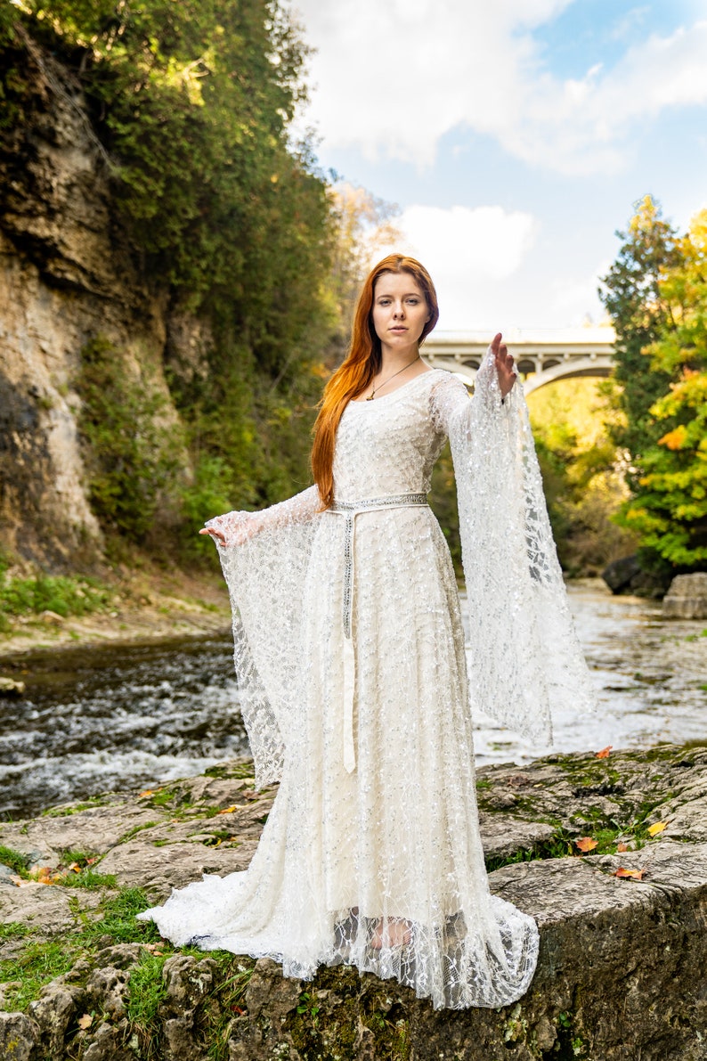 Elven Queen Bridal Gown image 3