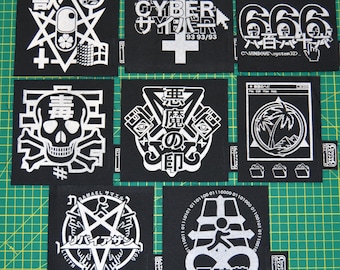 6x6 in. Mini Patches