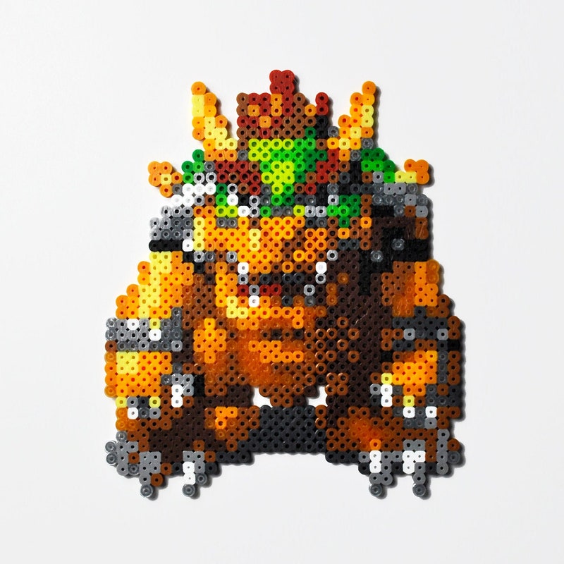 Bowser Perler Bead - Etsy