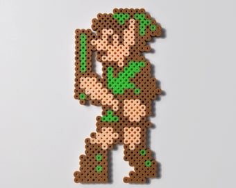 Zelda II: The Adventure of Link Perler Bead Magnet Super Nintendo