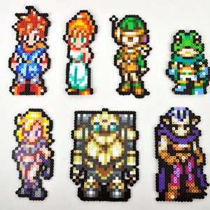 Chrono Trigger Magnet Set Perler Pixel Bead Super Nintendo