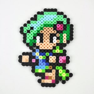 Final Fantasy IV Young Rydia Perler Bead Magnet image 2