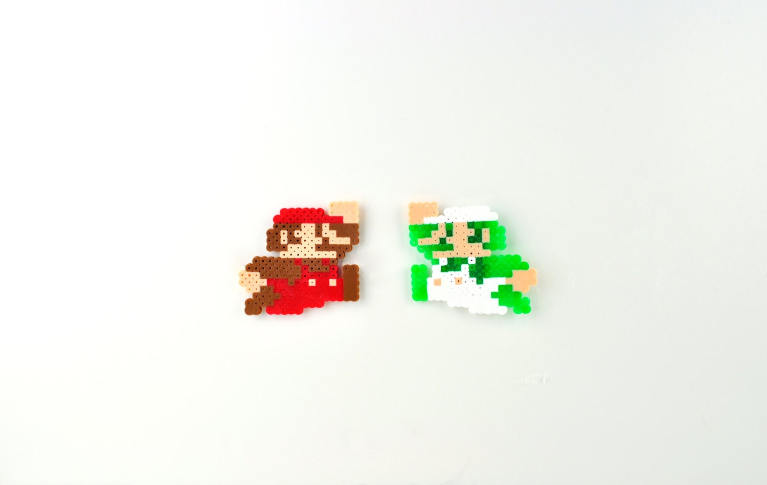 Mario and Luigi Super Mario Bros. 3 Nintendo Perler Bead Pixel -  Norway