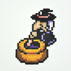 Perler Bead Magnet Super Nintendo Legend of Zelda Link to the Past Witch