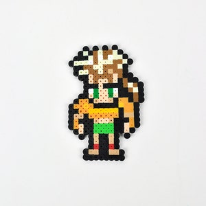 Gau from Final Fantasy VI Magnet Perler Bead Super Nintendo