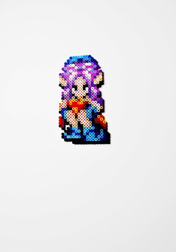Angela Trials of Mana Perler Bead Sprite Magnet Super