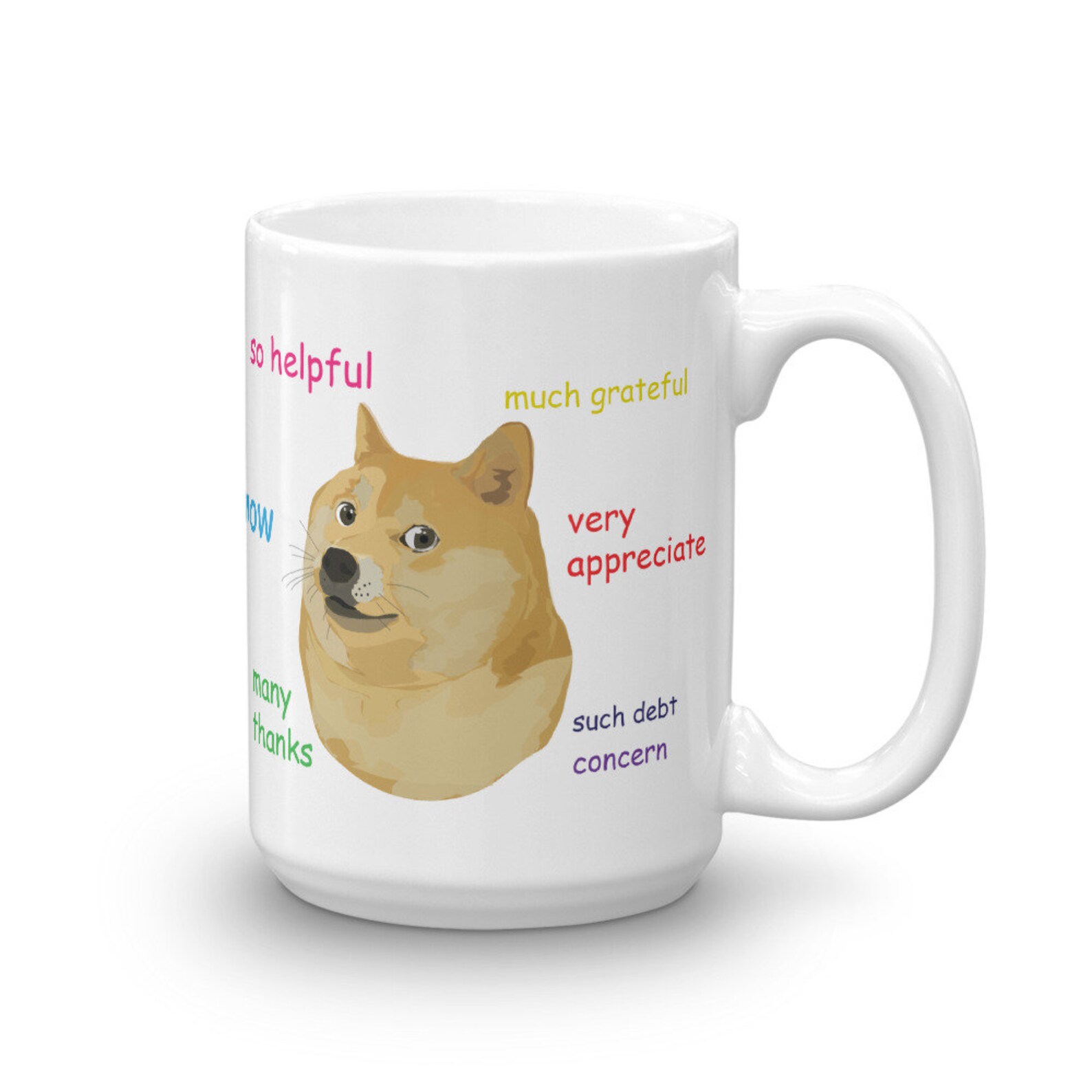 Doge Thank You Shiba Inu Mug | Etsy