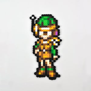 Lucca von Chrono Trigger Magnet Perler Bead Super Nintendo