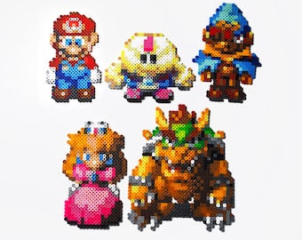 スーパーマリオRPG パーラーセット ビーズ ピクセルスプライト