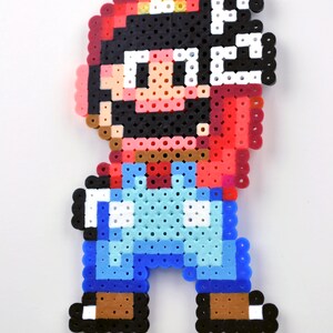 Perler Bead Magnet Super Nintendo Super Mario World image 2