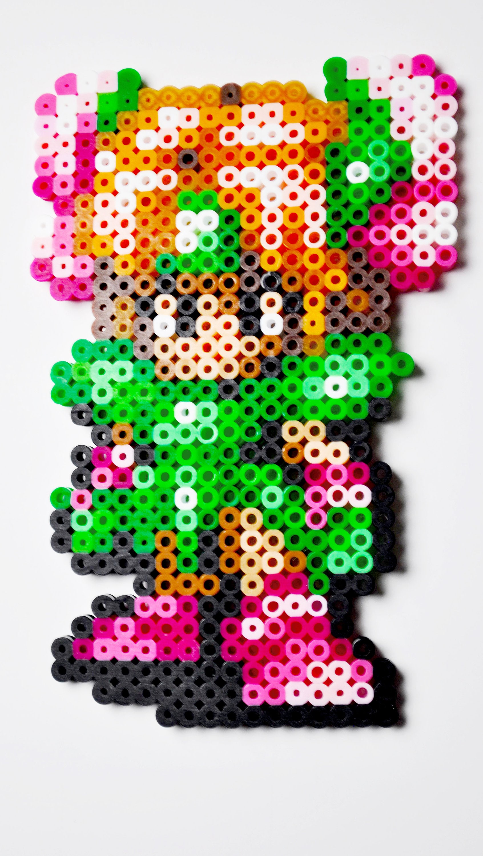 Riesz Trials of Mana Perler Bead Sprite Magnet Super Nintendo - Etsy