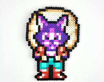 Neko Secret of Mana Magnet Super Nintendo Perler Bead Sprite