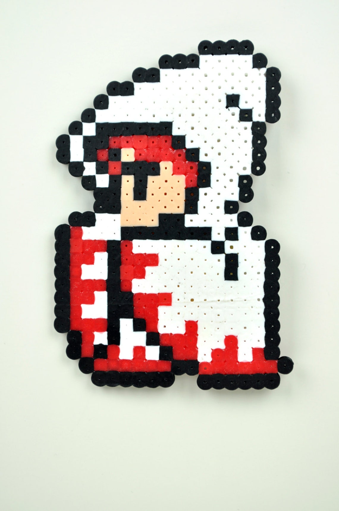 Final Fantasy 1 White Mage Perler Bead Magnet Nintendo - Etsy
